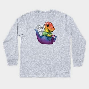 LGBTea-REX Kids Long Sleeve T-Shirt